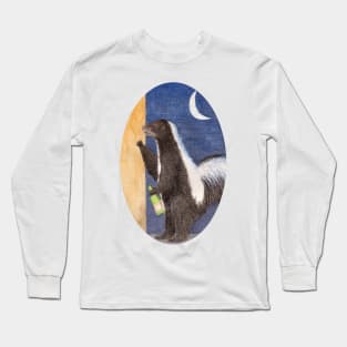 Drunk as a Skunk Long Sleeve T-Shirt